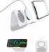 Phone Wall Mount for Magsafe Charger Bedside Phone Holder Compatible with Magsafe Accessories Fit for iPhone 12/12 Pro/ 13 Pro Max(Charger Not Inc...