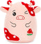 Mushroom Cow Stuffed Animal Toys Cute Mushroom Cow Plush Pillow Soft Cow Stuffed Animal Plush for Kids Teens Adults Birthday Gift Mushroom Cow Plu...