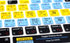 Serato Scratch Live Shortcuts Keyboard Cover US Layout for Air 13 Inch A1466 A1369(2010-2017)/for MacBook Pro 13 Inch 15 Inch(2015 or Older Versio...
