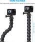 Jaws Flex Clamp Mount Gooseneck Clip Mount Compatible with GoPro Hero 13, 12, 11, 10, 9, 8, 7, 6, 5, 4, Session, 3+, 3, 2, 1, Max, Hero (2018), Fu...
