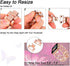 Floral Band Compatible with Apple Watch Jewelry Band 38mm 40mm 41mm 42mm iWatch Bands Series 10 9 8 7 SE,Bling Crystal Bracelet Hollow Metal Strap...