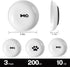 CSD Cat Food Bowl (3 Pack) - Ceramic Cat Bowls with Nonslip Silicone Bottom, Whisker Friendly, 200ml Capacity...