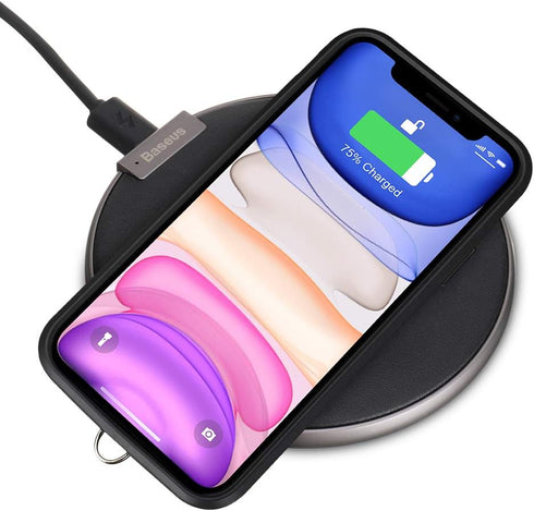TOOVREN for iPhone 11 Wallet Lanyard Case Protective Cover with PU Leather Card Holder Adjustable Detachable Phone Lanyard Stand Strap for iPhone ...