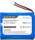 Replacement Battery 300-10186 for ADT Command Smart Security Panel 7800mAh...