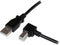 3m USB 2.0 A to Right Angle B Cable - M/M...