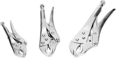 Performance Tool W1107DB 3-Piece Lock Grip Pliers Set...
