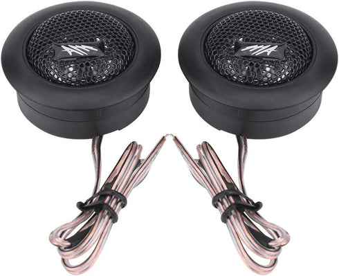 Qiilu Audio Speaker,Pair of 12V 120W Car Mini Super Power Loud Dome Audio Speaker Tweeter Loudspeaker Horn......