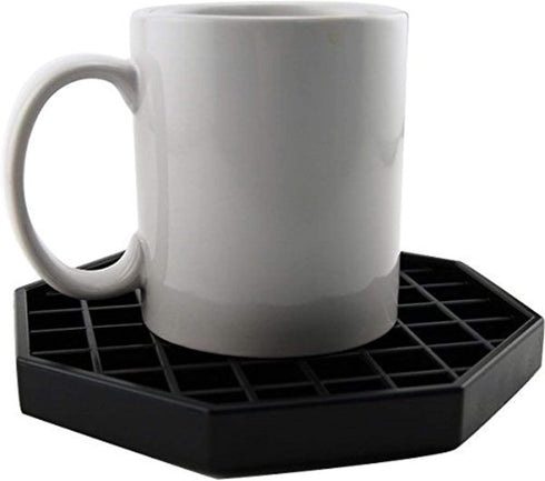 Update International (DT-6X6) Octagonal Plastic Drip Tray...