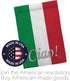 Breeze Decor Regional Nation International World Country Particular Area House Banner Small Yard Double-Sided, Garden Flag 13"x 18.5", Italian Dec...