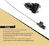 1 PC Car Engine Oil Dipstick, Waterproof Metal Vehicle Engine Measuring Tool, Universal Automotive Transmission Dipstick Replacement for Truck SUV...