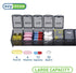 EZY DOSE Weekly (7-Day) Daily Pill Case, Medicine Planner, Vitamin Organizer, Supplement Container, Convenient and Easy to Use, Large Compartments...