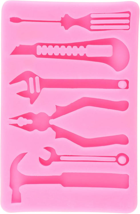 Hand Tools Silicone Molds Construction Tool Fondant Mold For Cake Decorating Cupcake Topper Chocolate Candy Gum Paste Polymer Clay...