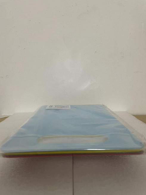 Flexible Cutting Board BPA Free 4 Colored Plastic Cutting Board Mat Set, Dishwasher Safe, 11.4 IN x 7.5 IN, 2mm Thickness...