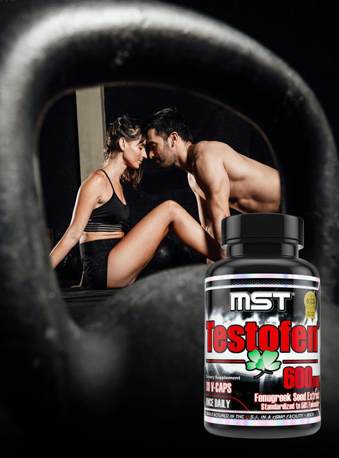 MST Testofen, Fenugreek Seed Extract, Standardized to 50% Fenuside™, 600mg, 30 Count, BSCG Certified Drug Free...