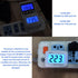 Diyeeni 1Pcs Plugin LCD Digital AC 80300V Voltmeter DM551 110V/220V Household Electrical Instruments Voltage Testers for US Plug...
