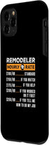 iPhone 11 Pro Funny Home Remodeler Hourly Rate For A House Renovation Crew Case...