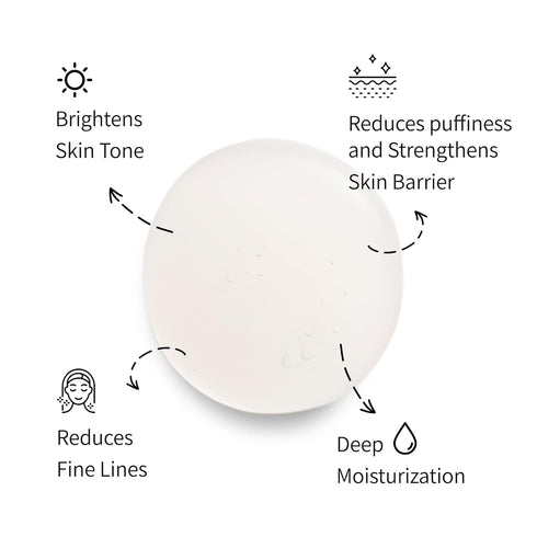 Herbloom Organic Kombucha Biome Serum - Deep Moisturizing and Hydrating Serum, Ceramide and Triple Hyaluronic Acid, Non Sticky, Korean Essence, Ve...