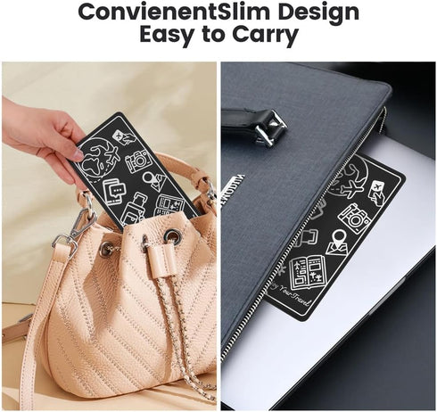 Airplane Travel Essentials for Flying Flex Flap Cell Phone Holder &Flexible Stand for Flying, Traveling, in-Flight, Zoom Video Calls, Books – Airp...