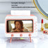 SGVAHY Tissue Box Holder Retro TV Tissue Box Cover Cute and Practical Cell Phone Holder Tampon Holder for Bathroom Kitchen Bedroom Dressers Desks ...