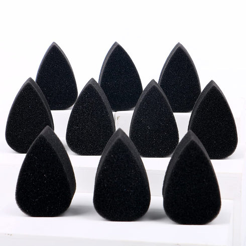 Bowitzki Face Paint Sponges for Face Painting Adults Kids Black Sponges High Density Art Work Makeup and Body Paint Halloween Christmas Festival (...