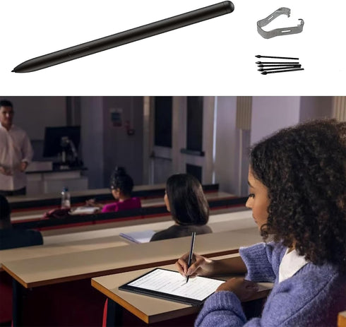 Black Smart Paper Pen for Lenovo Smart Paper, Smart Paper Stylus Pen, 4096 Pressure Levels, Smart Paper Digital Pen Replacement + 5 Tips/Nibs...