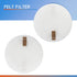 Replacement Foam & Felt Filter Set for Shark Rotator Pro NV500, NV500CO, NV501, NV502, NV503, NV500W & NV550 Vacuums, Part # XFF500 XFF500-2 Pack...