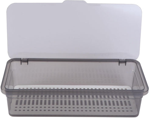 PRETYZOOM Box Storage Container for Grilling Utensils Chopstick Holder Storage with Lid China Storage Containers Utensil Storage Container Grill S...