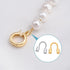 1 Box 1200Pcs Wire Guardians Thread Protector Wire Guard Brass U Shape Protective Tube Silver Gold Wire Guardian Loops for Earring Bracelet Neckla...