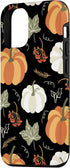 iPhone 12/12 Pro Autumn falling leaves and pumpkin spice harvest happy fall Case...