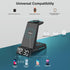 Wireless Charging Station - 4 in 1 Wireless Charger with Alarm Clock, Charging Stand Dock for iPhone 15/14/13/12/11/Pro/Max/XR/XS/X/Samsung Phone,...