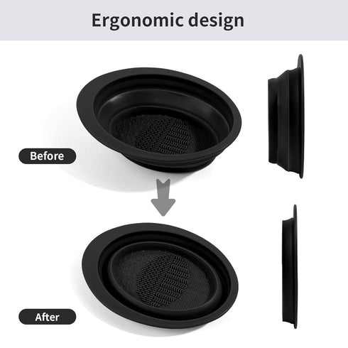 MAANGE Makeup Brushes 29 Pcs Makeup Kit, Premium Synthetic Foundation Powder Concealers Eye shadows Blush Brush Make up Brushes Set (Black, 29 Pie...