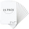 Mat Board Center, Pack of 25 Foam Core Backing Boards 1/8" (5x7, White)...