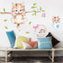Kiddale Cute Cat Wall Decals,Removable Cat Tree Branches Butterfly Wall Stickers for Kids Rooms Nursery Playroom Home Decoration...