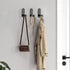 TocTen Adhesive Hook - 5 Pack Heavy Duty Sticky Towel/Robe Hook, Waterproof Stainless Steel Shower Hook, No Drill Stick on Wall Coat/Clothes Hooks...