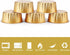 EUSOAR Dessert Cups Aluminum Foil, 25pcs 5oz Disposable Creme Brulee Baking Cups Ramekins, 5 Colors Mixed Cupcake Liners Containers Wrappers, Mini...