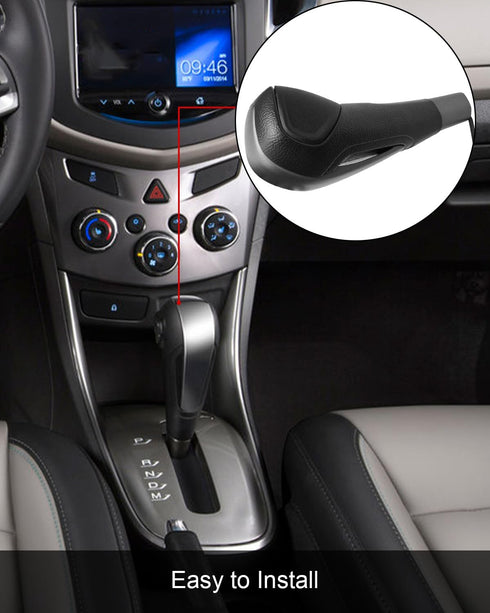 Automatic Transmission Gear Shift Knob Fit for Chevrolet Trax 2013-2017 Sonic 2012-2017, Handle Shift Lever Gear Shifter Knob with Button Replace ...