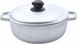 IMUSA 2.6 Quart Traditional Natural Made in Colombia Caldero with Lid for Cooking and Serving, Silver...