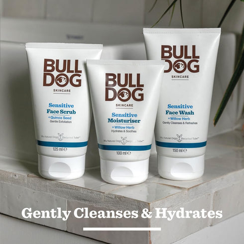 Bulldog Skincare Sensitive Face Scrub for Men 125 ml...