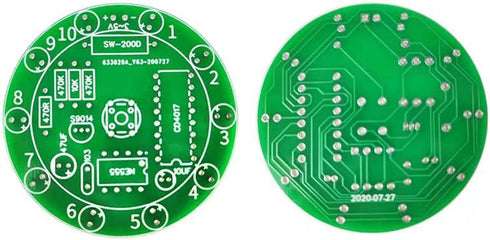 DIY Practical Soldering Practice Kit Practice Learning Electronics Training Board...