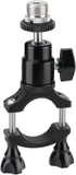 CAMVATE Rod Clamp Mount Holder (18mm -32mm) with Adjustable Ball Head & 5/8"-27 Male Thread Screw for Microphone Stand - 2856...