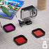 FitStill Waterproof Housing Case for Go Pro Hero 8 Black, Protective 60m Underwater Dive Case Shell with 3 Pack Filters...