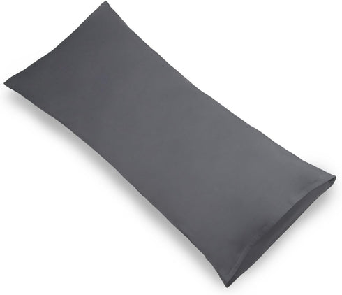 YAROO 21x72 Body Pillow Cover,Body Pillow Case,Long Pillow Case -Envelope Closure,400 Thread Count,100% Cotton,Only Cover No Insert,Body Pillowcas...