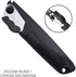 SOG Folding Saw - Wood Saw, Hand Saw, Pruning Saw and Camping Saw with 8.25 Inch Removable Blade and Compact Sheath for Foldable Saw (F10N-CP) , B...