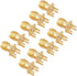 10Pcs SMA Female Jack Connector Brass PCB Clip Mount SMA Female Base...