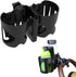 Stroller Cup Holder with Phone Holder, 3-in-1 Bottle Holder, 360 Degrees Rotation Drink Holder for Wheelchair, Stroller, Bike, Walker, Scooter, Bi...