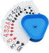 Yuanhe Playing Card Hand Holders - Triangle Shaped Hands-Free Poker Game Card Holder Trays, Set of 8...