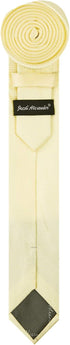 Jacob Alexander Men's Ultra Skinny Woven Subtle Mini Squares Neck Tie...