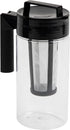 Cold Brew Coffee Maker, Heat-Resistant Handle, 1.3 Liter, Plastic, Clear...