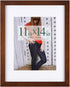 RPJC 11x14 Picture Frames Made of Solid Wood and High Definition Glass Display Pictures 8x10 with Mat or 11x14 Without Mat for Wall Mounting Photo...