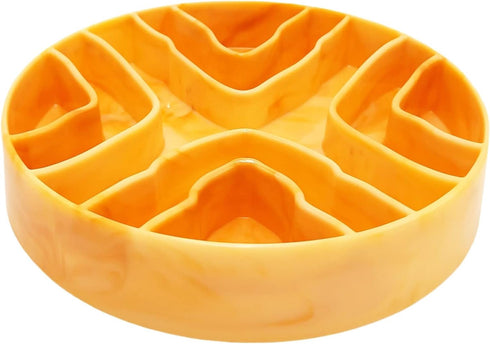 8 Inch Slow Feeder Bowl,Dog Slow Feeder Bowl,Dog Bowl,Cat Bowls, Anti Gulping Healthy Eating, Slow Feeder Pet Bowl,Slow Eating Healthy Design for ...